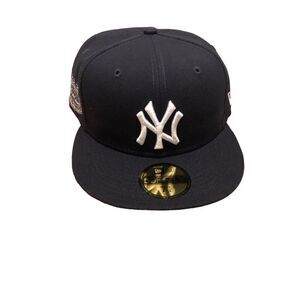 New Era New York Yankees All Star Patch 59FIFTY Fitted Hat Cap Size 7 1/4